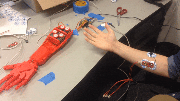3d printed robot hand